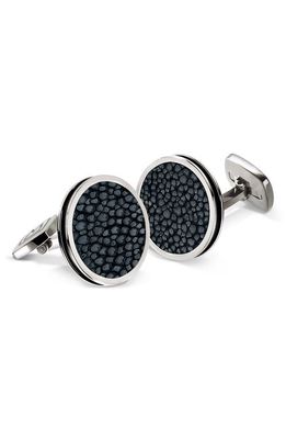 M-Clip® Stingray Cuff Links in Black 