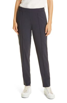 M.M.LaFleur The Colby OrigamiTech Straight Leg Pants in Cool Charcoal