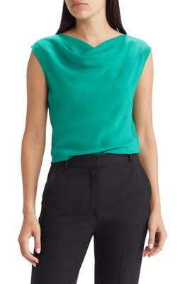 M. M.LaFleur The Nora Soft Wave Crepe Top in Clover