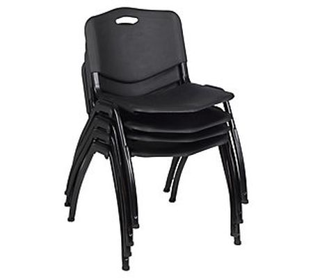 'M' Stack Chair, 4-Pack