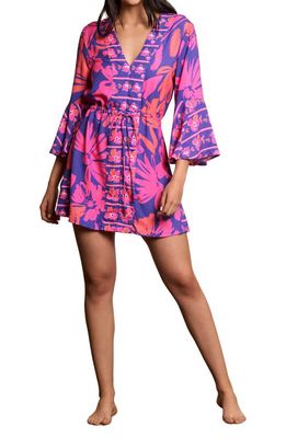 Maaji Coneflower Joy Cover-Up Dress in Pink