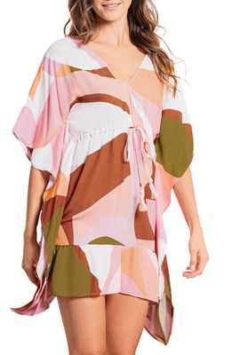 Maaji Cube Bluebell Cover-Up Dress in Pink