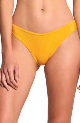 Maaji Salmonberry Sublimity Reversible Bikini Bottoms in Yellow