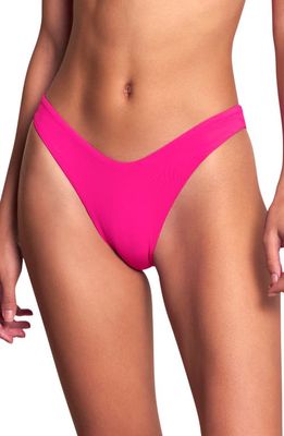Maaji Swizzle Splendour Reversible Bikini Bottoms in Pink