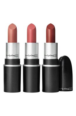 MAC Cosmetics Best Kept Kiss Mini Lipstick Trio