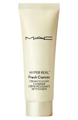 MAC Cosmetics Hyper Real Fresh Canvas Cream-to-Foam Cleanser in Mini