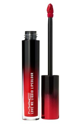 MAC Cosmetics Love Me Liquid Lipstick in Ruby Do