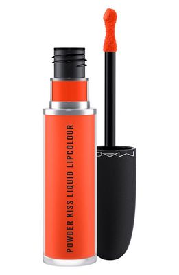 MAC Cosmetics Powder Kiss Liquid Lipcolour in Resort Season