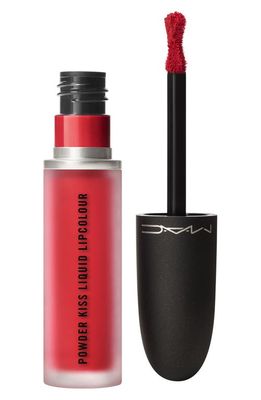 MAC Cosmetics Powder Kiss Liquid Lipcolour in Ruby Boo