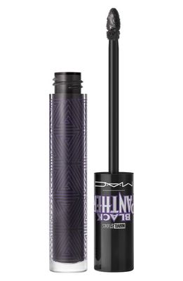 MAC Cosmetics x Marvel 'Black Panther' Love Me Liquid Lipstick in 27The Shadows