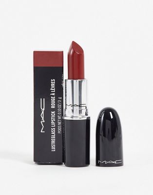 MAC Lustreglass Sheer-Shine Lipstick - Spice It Up!-Brown