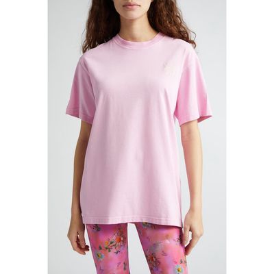 MACCAPANI The Macca Cotton T-Shirt in Pink 