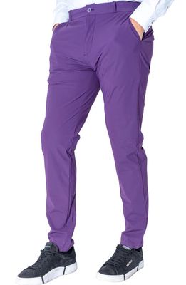 Maceoo Slim Fit Pants in Purple