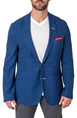 Maceoo Unconstructed Squared Blazer in Blue
