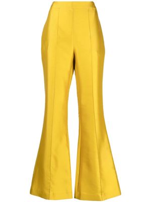 Macgraw Circa 72 high-rise flared trousers - Gold