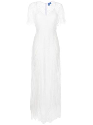 Macgraw Endora laced maxi dress - White