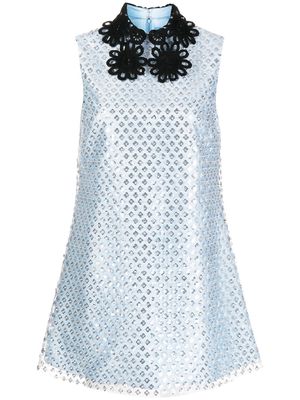Macgraw Repertoire sequin-embellished dress - Blue