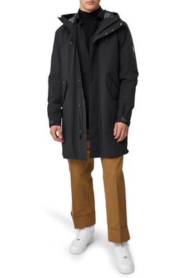 Mackage 2-in-1 Water Repellent Parka with Removable 800 Fill Power Down Liner in Black