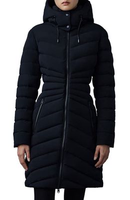 Mackage Camea STR Down Coat with Removable Hood in Black