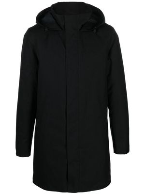 Mackage concealed-fastening hooded jacket - Black