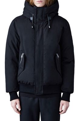 Mackage Dixon Windproof & Water Resistant Jacket with Removable Bib in Black