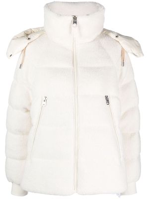 Mackage fleece-texture padded jacket - White