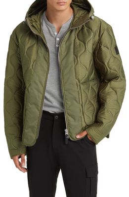Mackage Gerry Quilted Jacket in Light Military