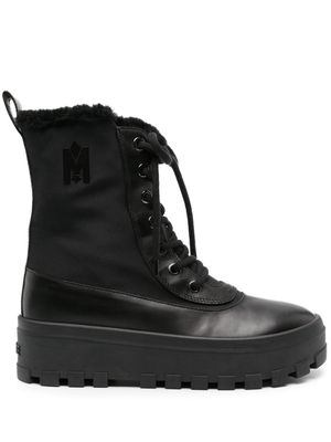 Mackage Hero-W shearling-lined ankle boots - Black