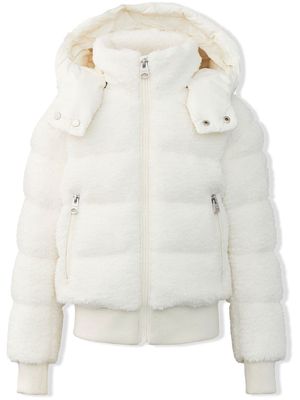 Mackage Ivory Ari fleece padded jacket - White