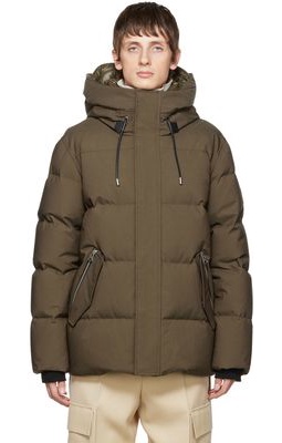 Mackage Khaki Quilted Down Coat