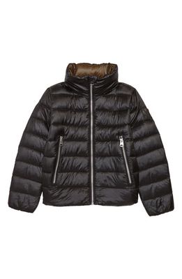 Mackage Kids' Billy Water Repellent 800 Fill Power Down Recycled Nylon Puffer Jacket in Black