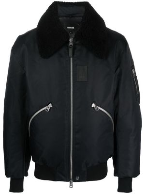 Mackage Leonard wool bomber jacket - Black