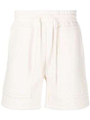 Mackage logo-patch track shorts - Neutrals