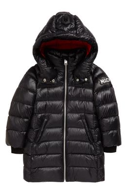 Mackage Morgan Water Repellent Down Insulated Hooded Puffer Jacket in Black