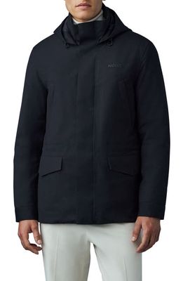 Mackage Morris City Windproof & Water Resistant 800 Fill Power Down 2-in-1 Jacket with Removable Liner in Black