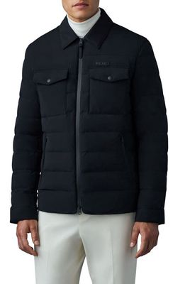 Mackage Osmond-City Quilted Down Jacket in Black