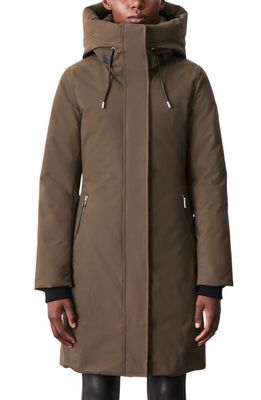 Mackage Shiloh Water Resistant Down Parka in Army