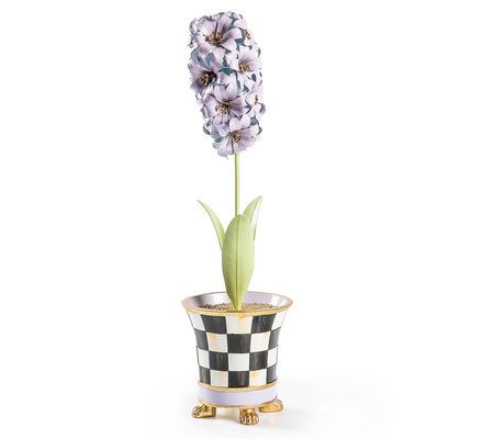MacKenzie-Childs Botany Potted Hyacinth Flower