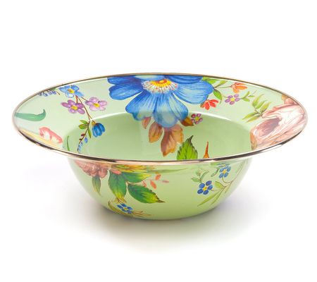 Mackenzie-Childs Enamel Serving Bowl