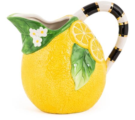 Mackenzie-Childs Lemon Pitcher