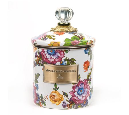 Mackenzie-Childs Small Flower Market Canister