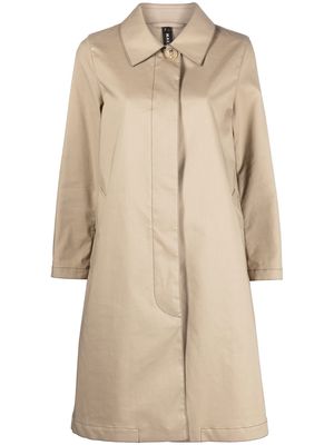 Mackintosh Banton single-breasted trench coat - Neutrals