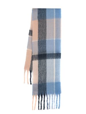 Mackintosh checked blanket scarf - Pink