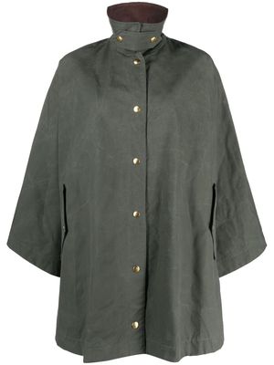 Mackintosh Cora high-neck raincoat - Green