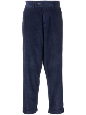 Mackintosh corduroy tapered trousers - Blue