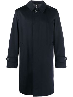 Mackintosh Didsbury wool coat - Blue