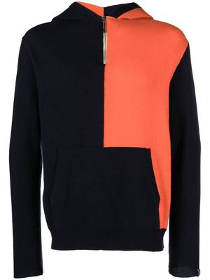 Mackintosh Double Agent hooded jumper - Blue