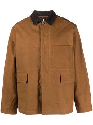 Mackintosh Drizzle cotton chore jacket - Brown