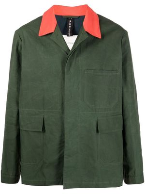 Mackintosh DRIZZLE waxed cotton jacket - Green