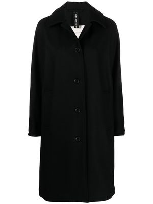 Mackintosh FAIRLIE wool coat - Black